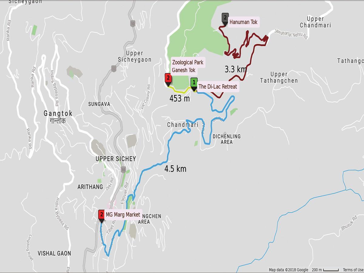 The Di-Lac Retreat Gangtok Εξωτερικό φωτογραφία